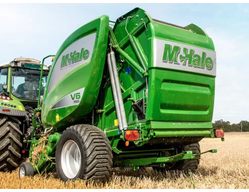 Presses à balles rondes V6750