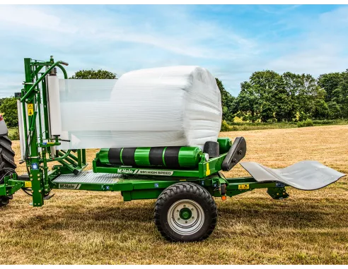 Enrubanneuse à Balles Rondes à Double Extenseur 991 High Speed