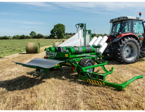 Enrubanneuse à Balles Rondes à Double Extenseur 991 High Speed