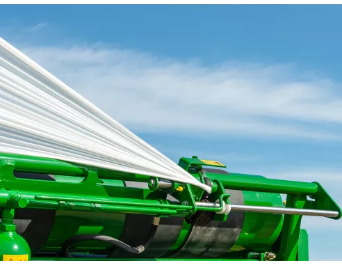 Enrubanneuse à Balles Rondes à Simple Extenseur 991 LB