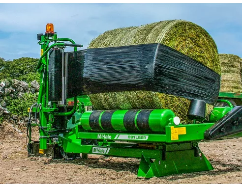 Enrubanneuse à Balles Rondes à Simple Extenseur 991 LBER