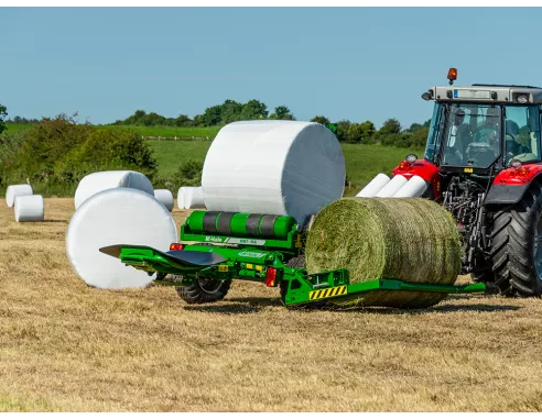 Enrubanneuse à Balles Rondes Trainée 991 BE