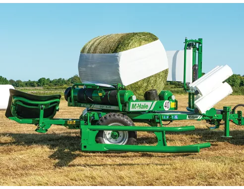 Enrubanneuse à Balles Rondes Trainée 991 BJS