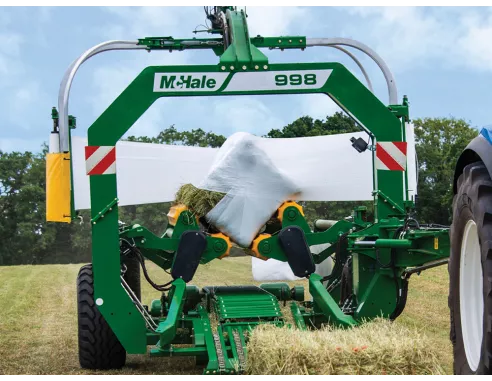 Enrubanneuse à Balles Cubiques Trainée 998