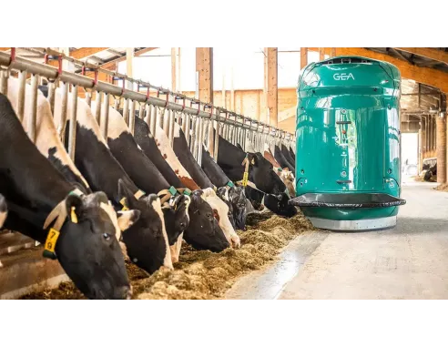 Robot d’alimentation GEA DairyFeed F4500