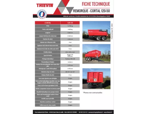 Remorque agricole CORTAL