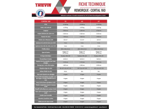 Remorque agricole CORTAL