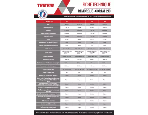 Remorque agricole CORTAL