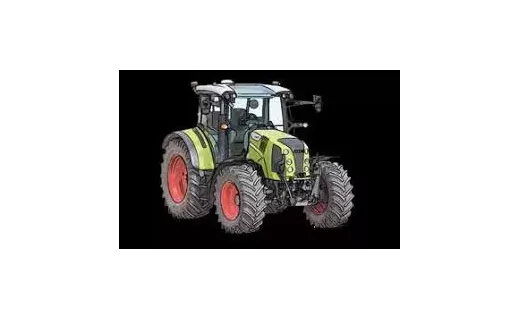 Tracteur Claas Arion 460 Cis + 2