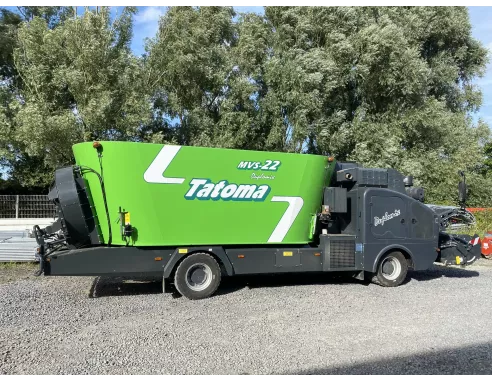 Mélangeuse automotrice double vis