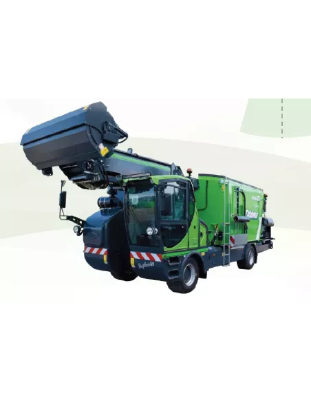 Mélangeuse automotrice double vis